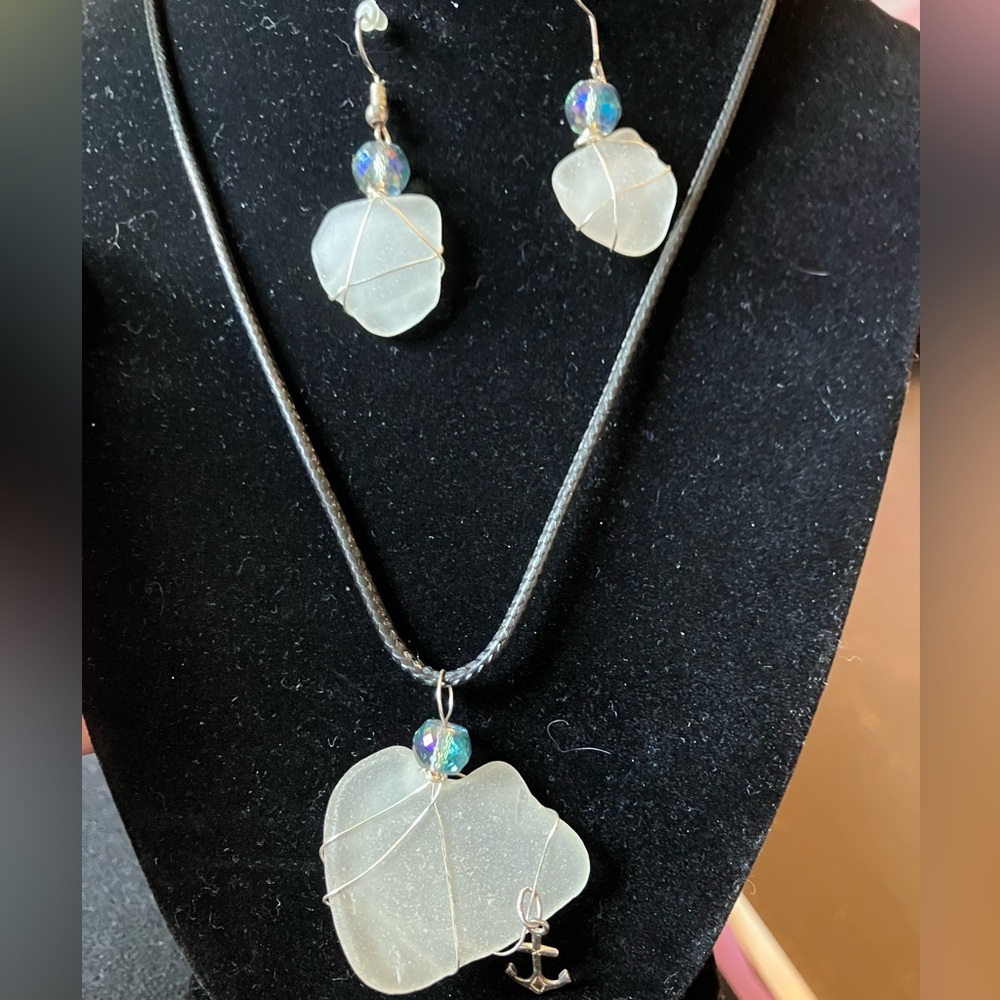 #5 Handmade seaglass set